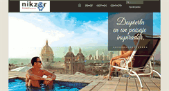 Desktop Screenshot of nikzortravel.exodus.mx