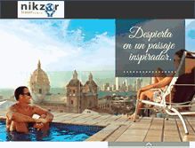 Tablet Screenshot of nikzortravel.exodus.mx