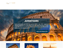 Tablet Screenshot of juventours.exodus.mx
