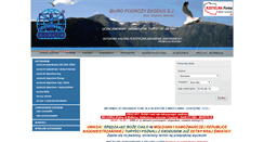 Desktop Screenshot of exodus.com.pl